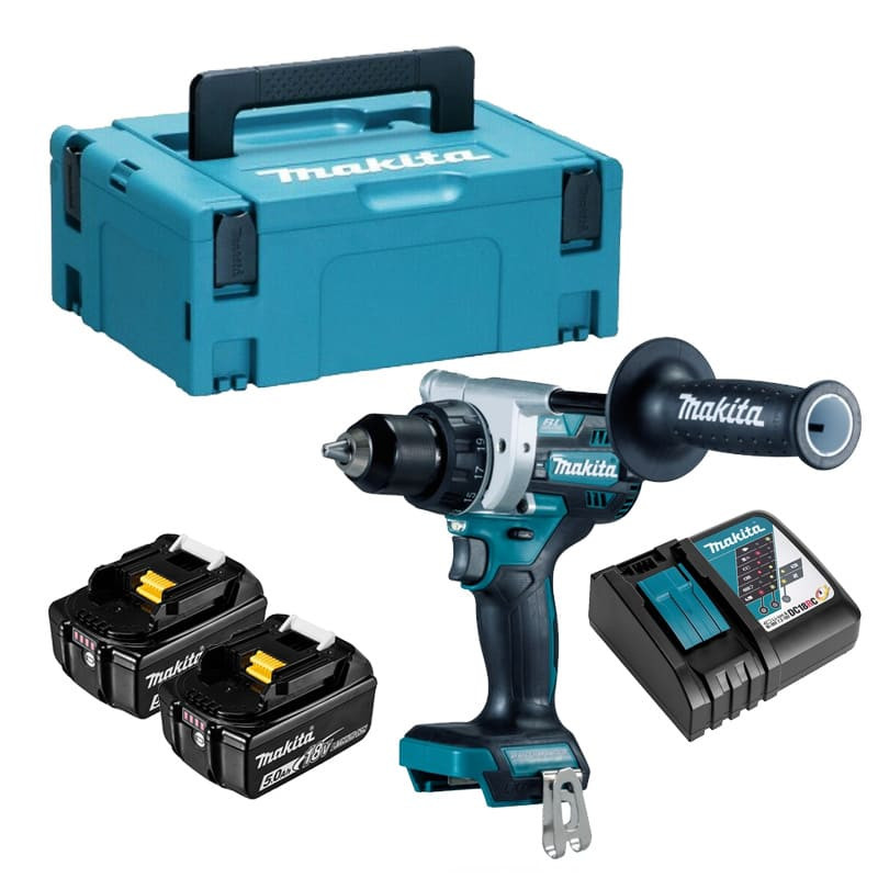 MAKITA DDF486RTJ Aku vŕtací skrutkovač